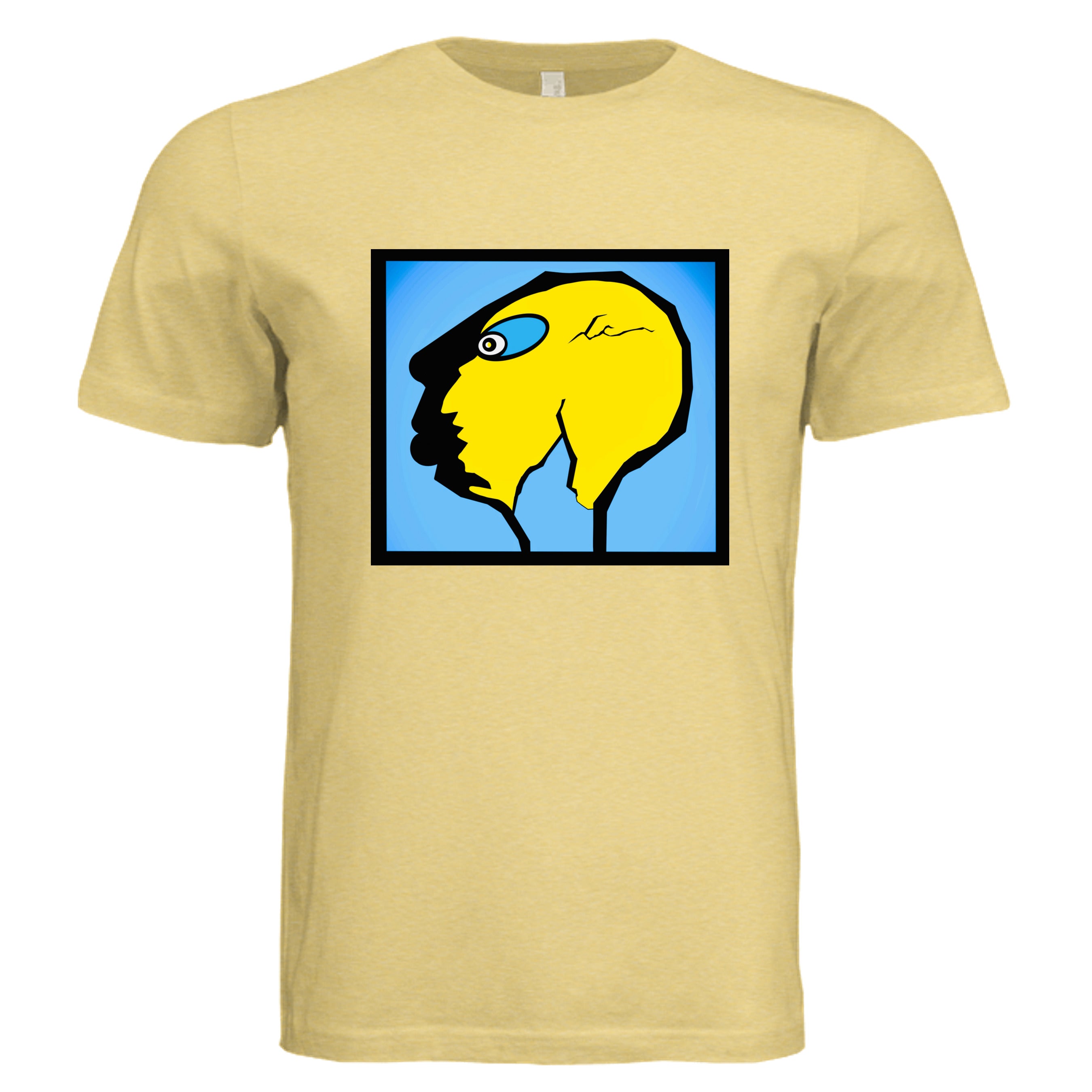 Pale Yellow Triblend - 3413C - FRONT
