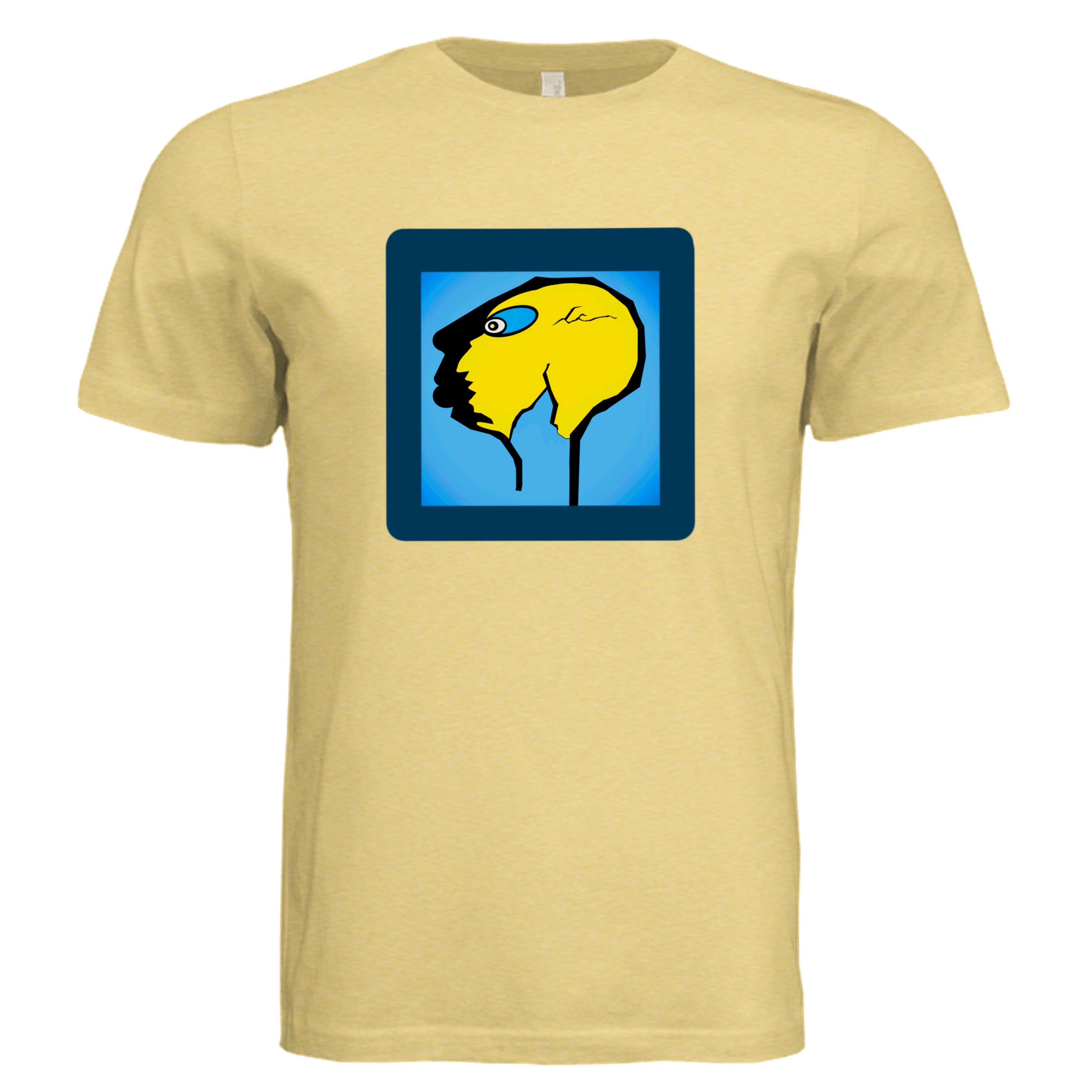 Pale Yellow Triblend - 3413C - FRONT