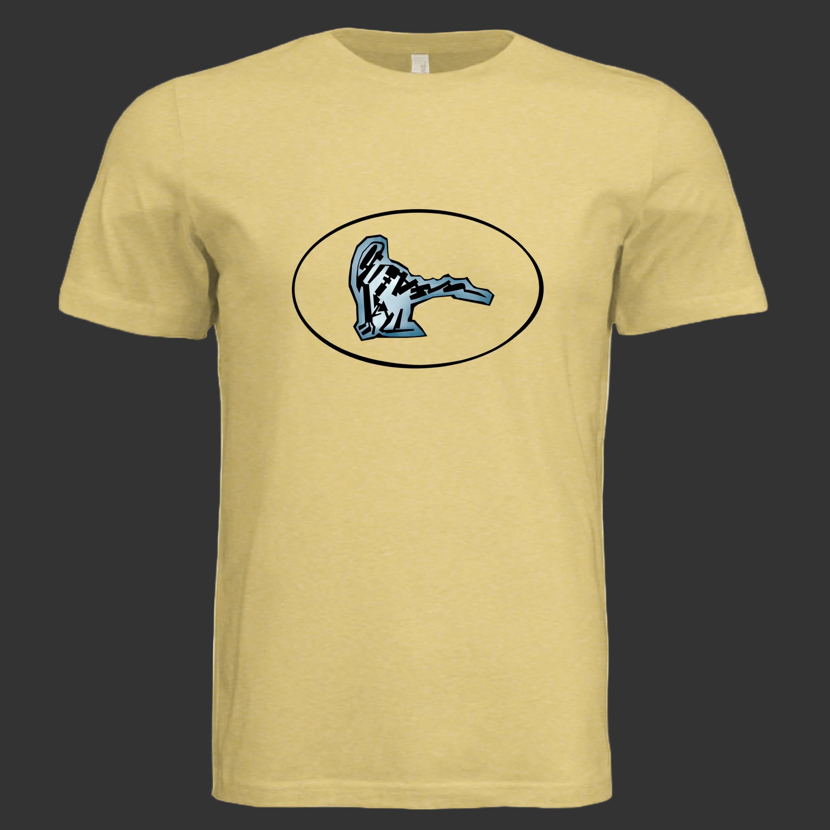 Mustard Triblend - FRONT