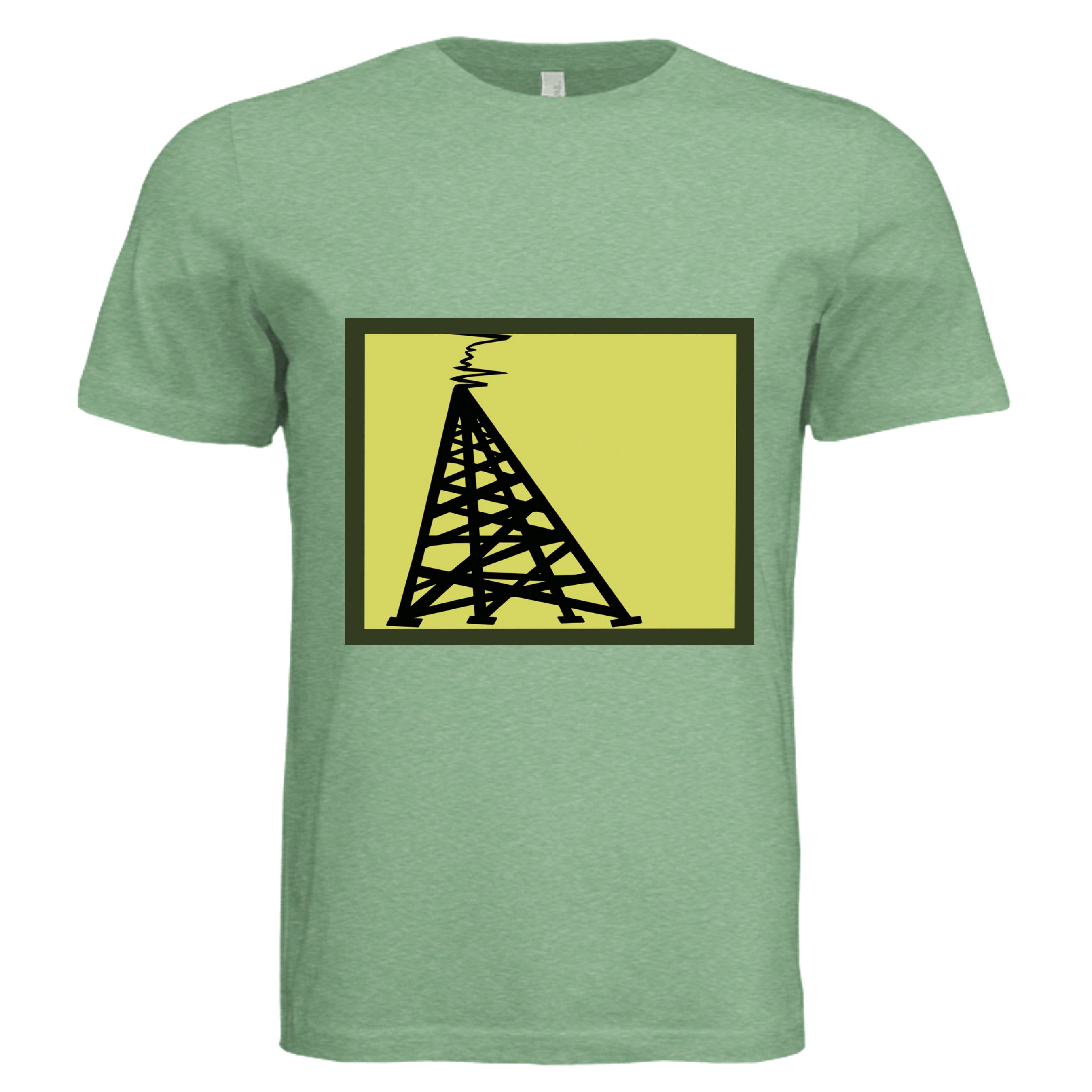 GREEN TRIBLEND - 3413C - FRONT