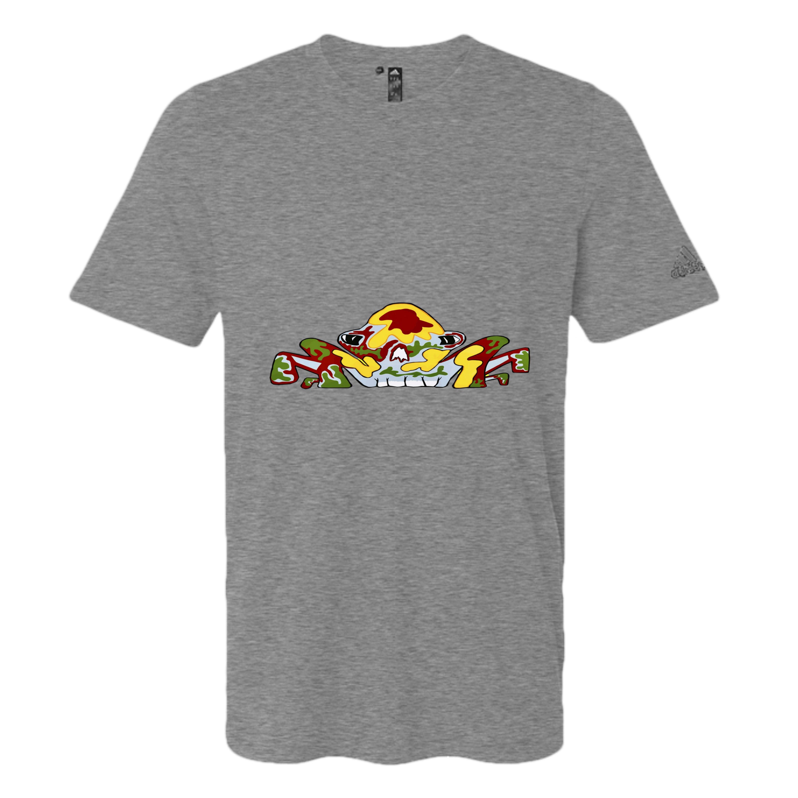 Medium Grey Heather - A556 - FRONT