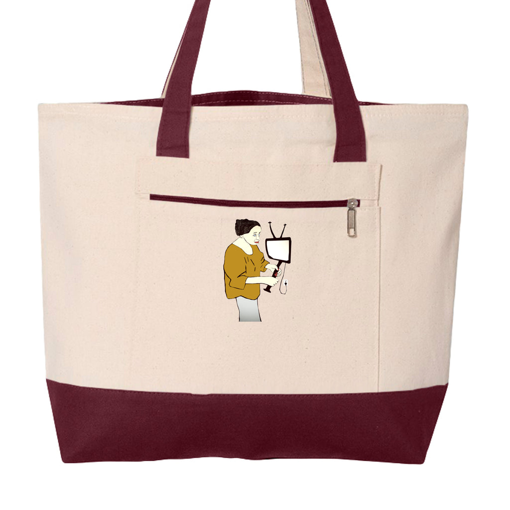 Natural/ Maroon - Q1300 - FRONT