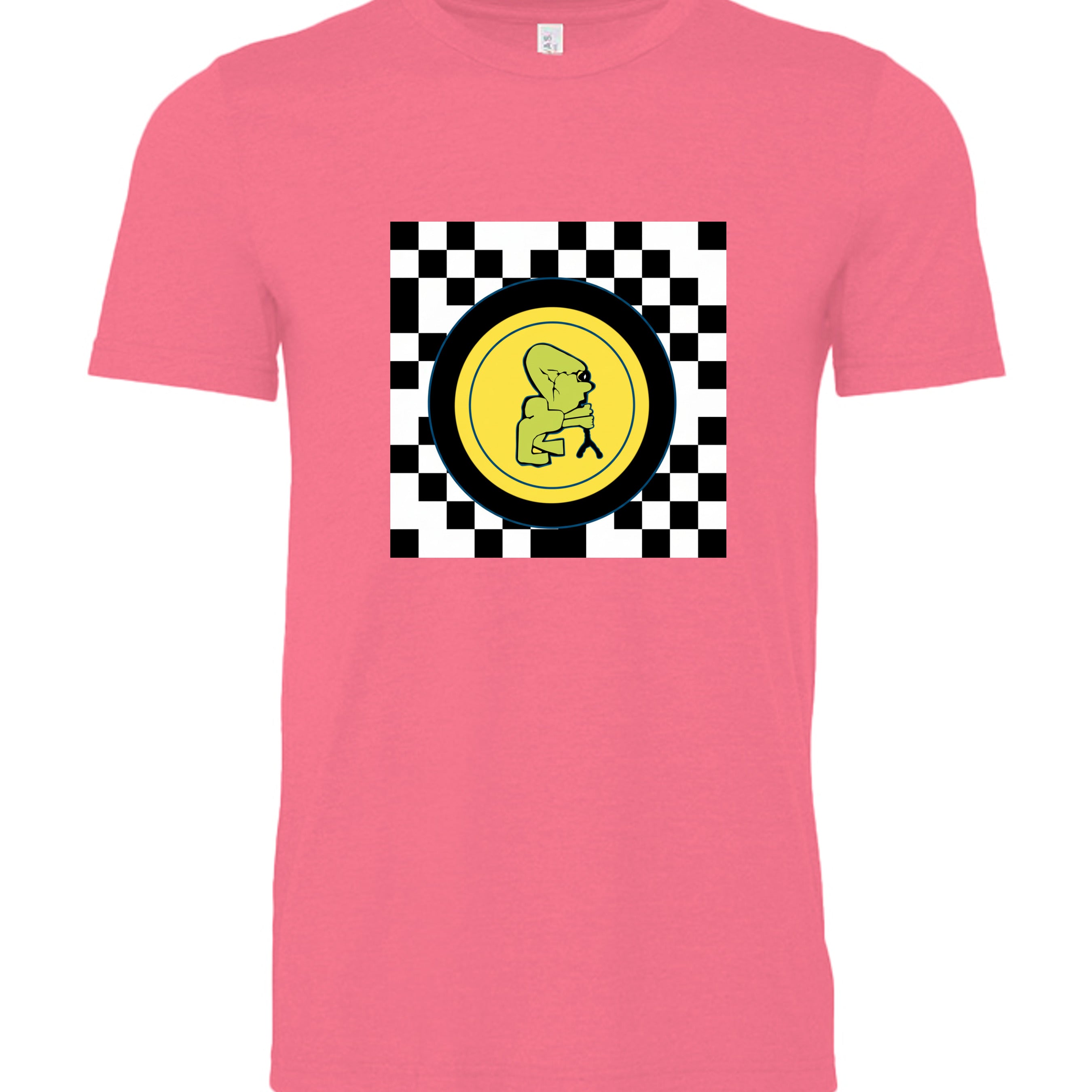 Neon Pink - 3001CVC - FRONT