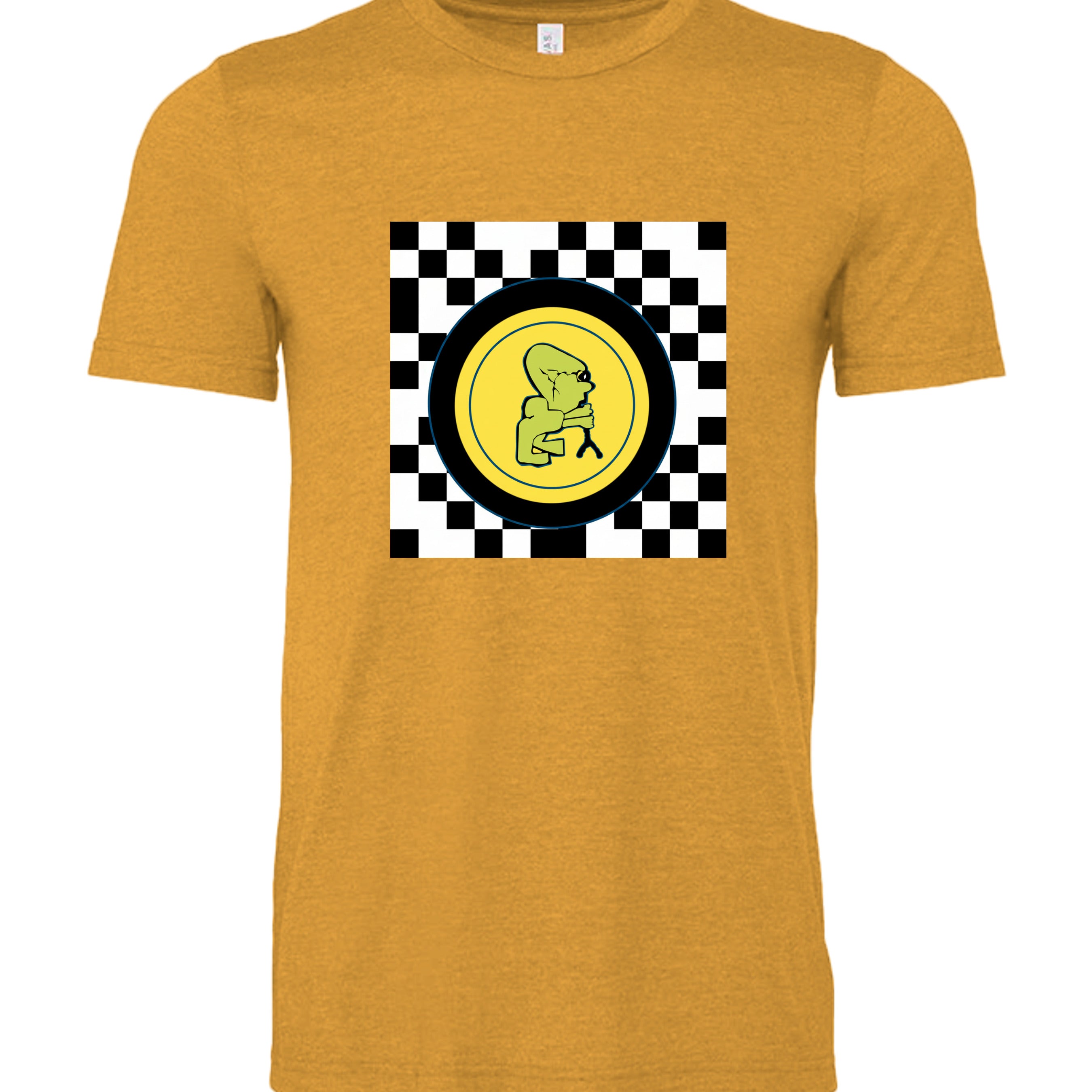 HEATHER MUSTARD - 3001CVC - FRONT