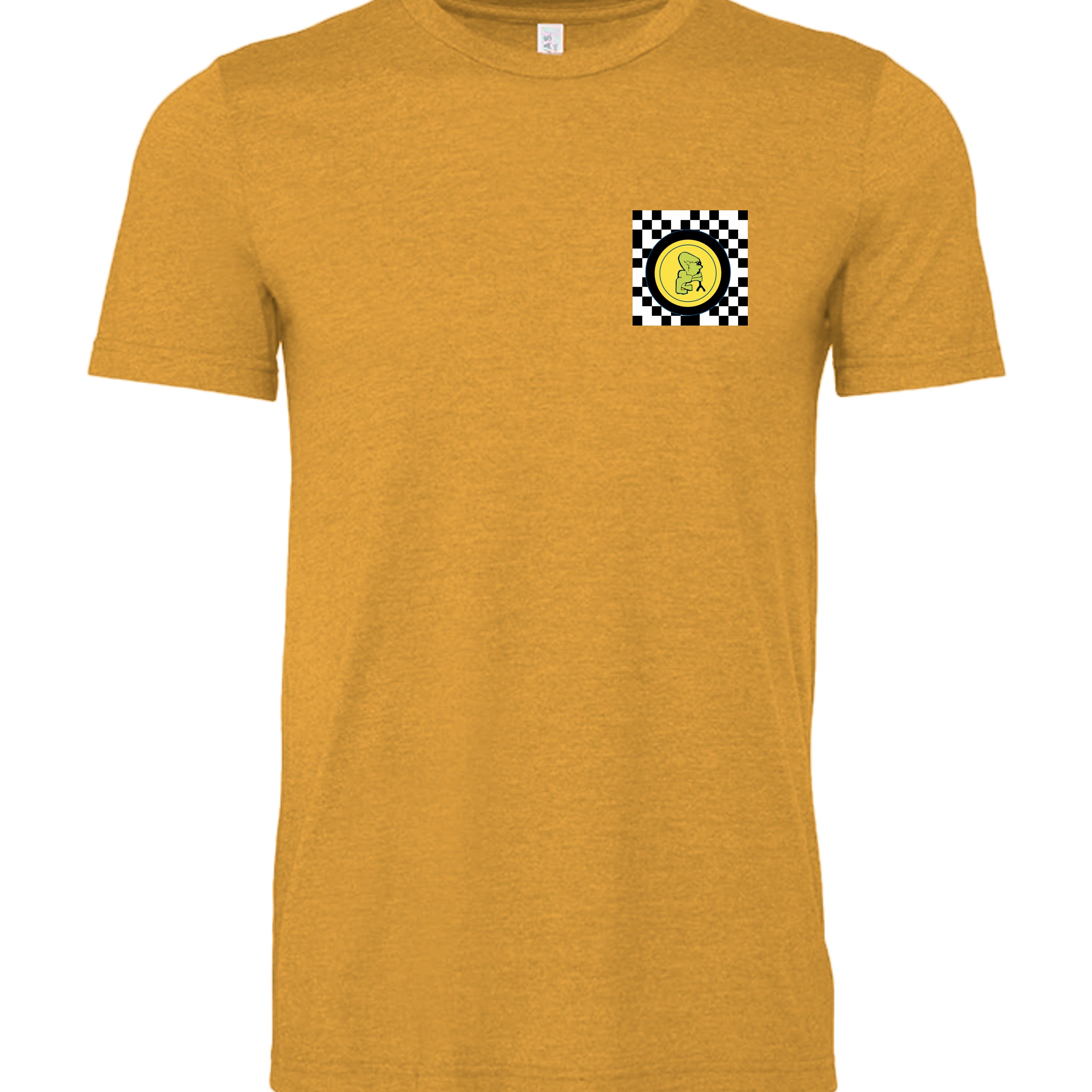HEATHER MUSTARD - 3001CVC - FRONT