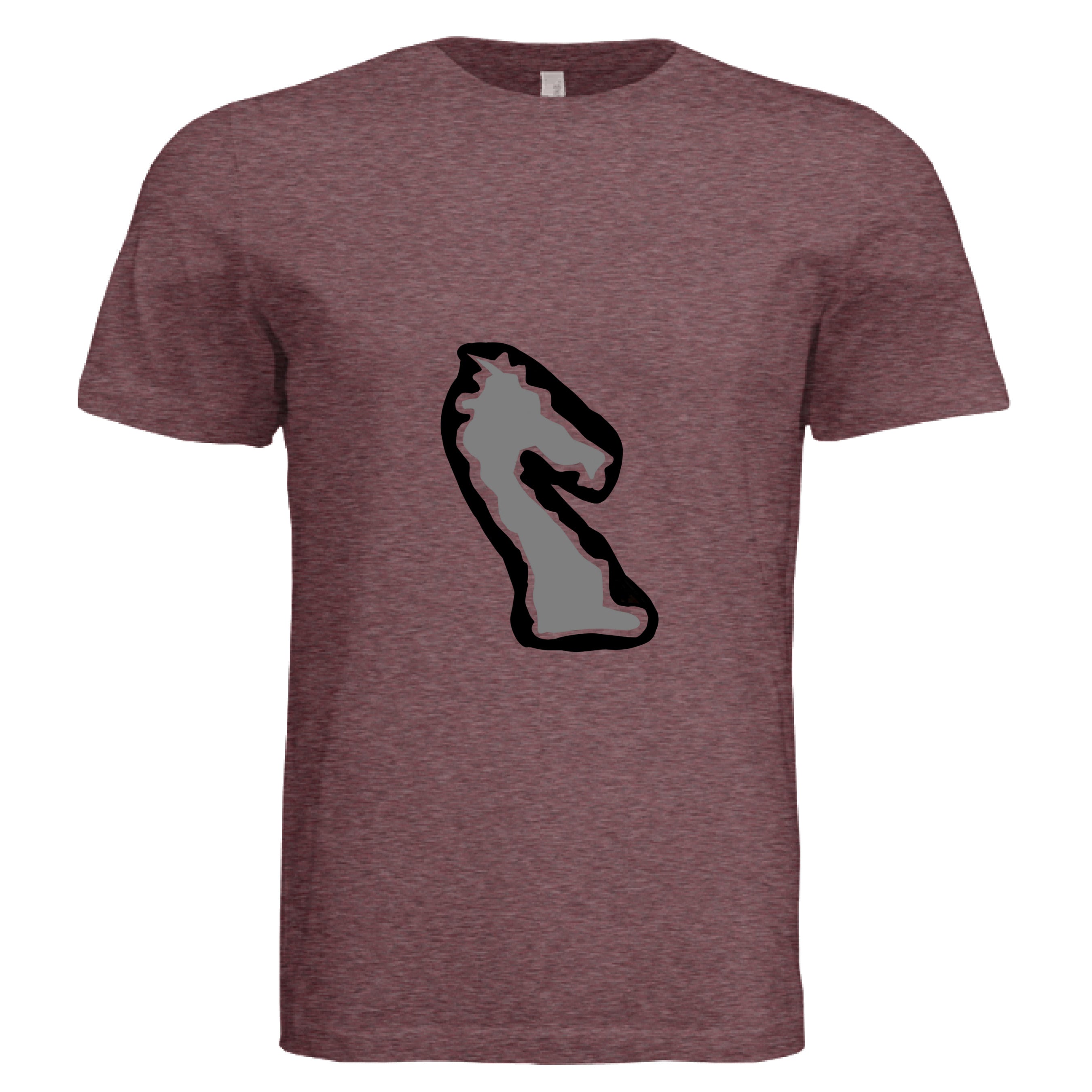 MAROON TRIBLEND - FRONT