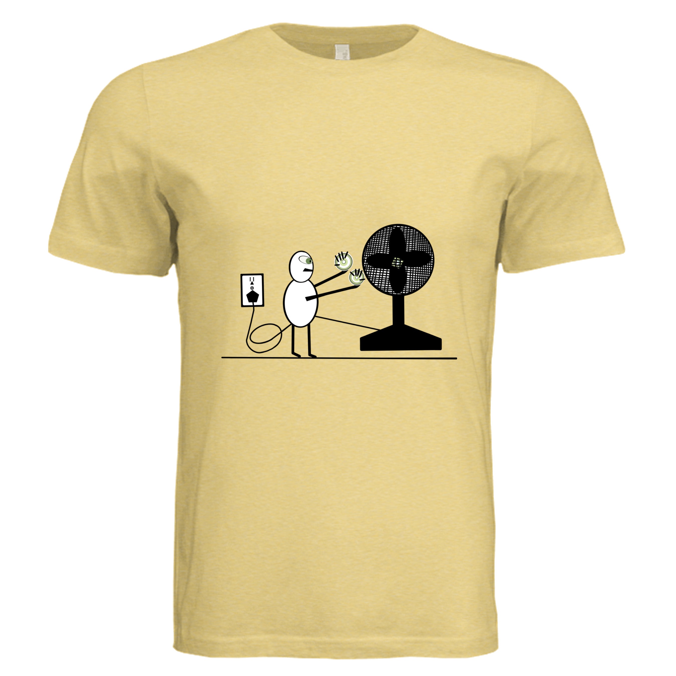 Pale Yellow Triblend - 3413C - FRONT