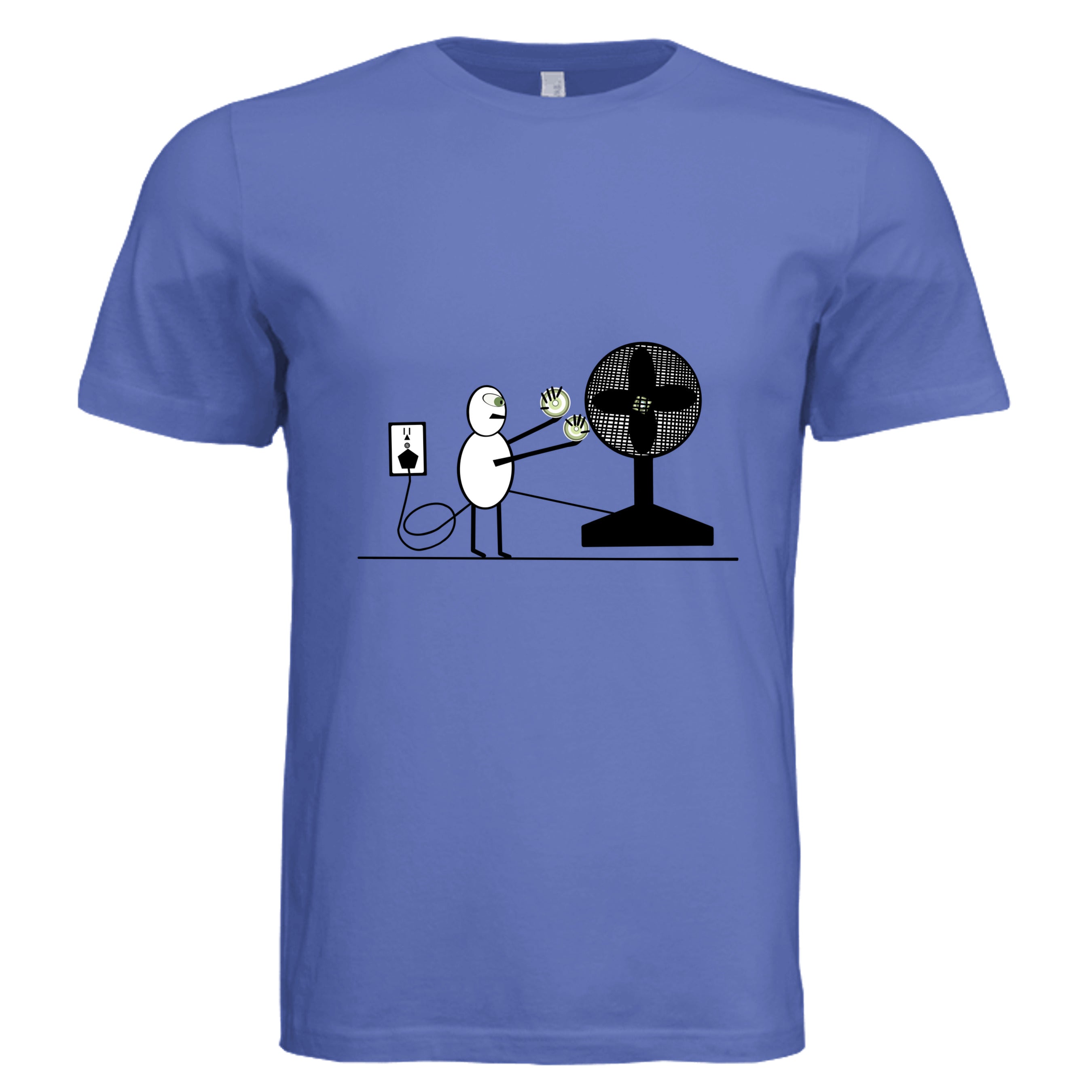 Solid True Royal Triblend - 3413C - FRONT