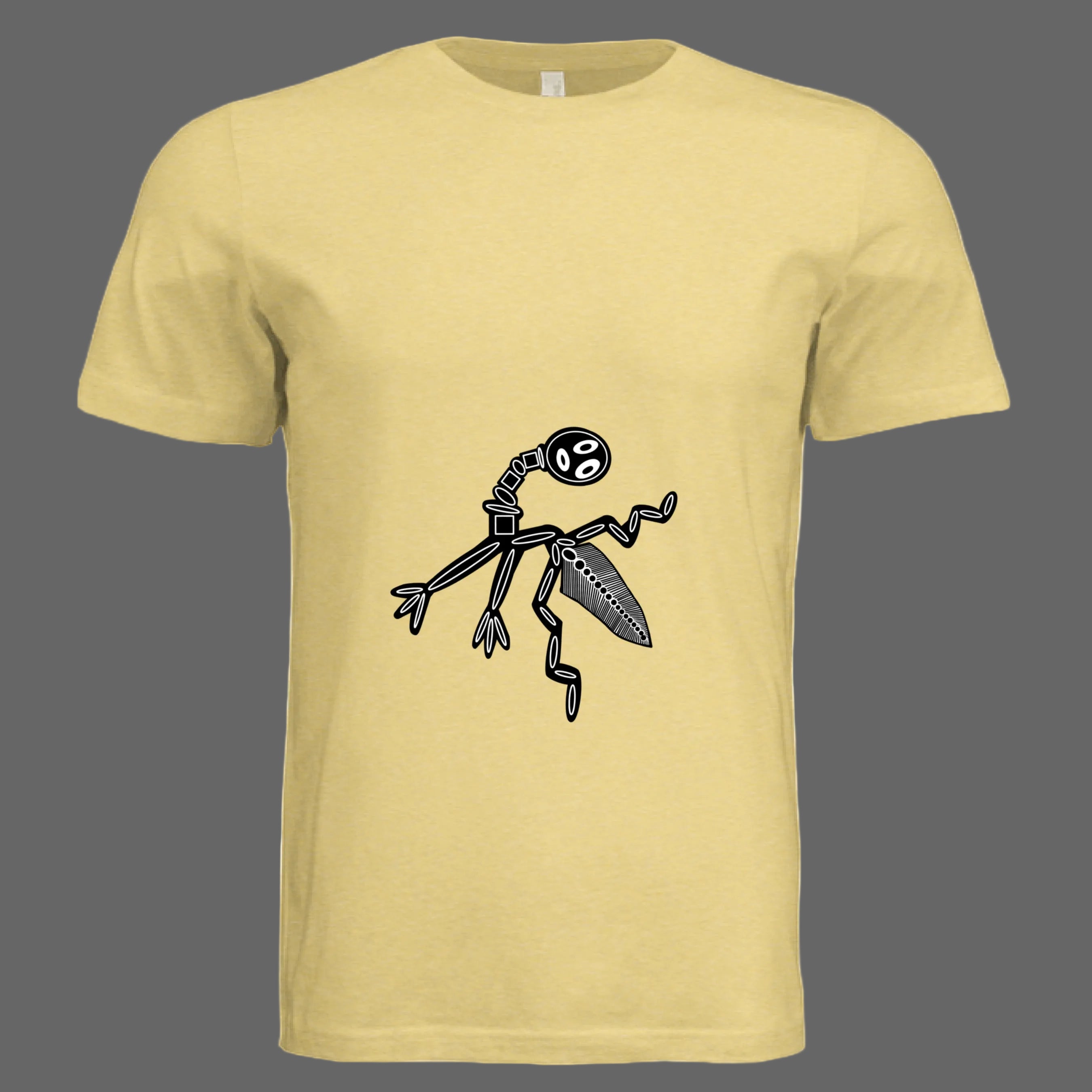 Pale Yellow Triblend - FRONT