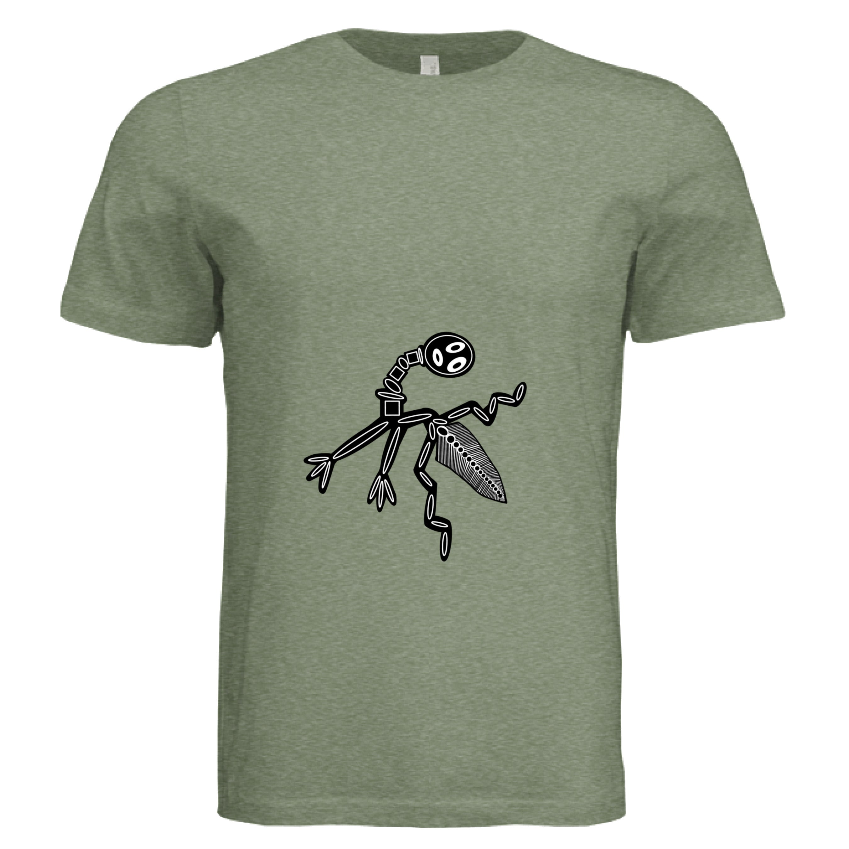 OLIVE TRIBLEND - FRONT