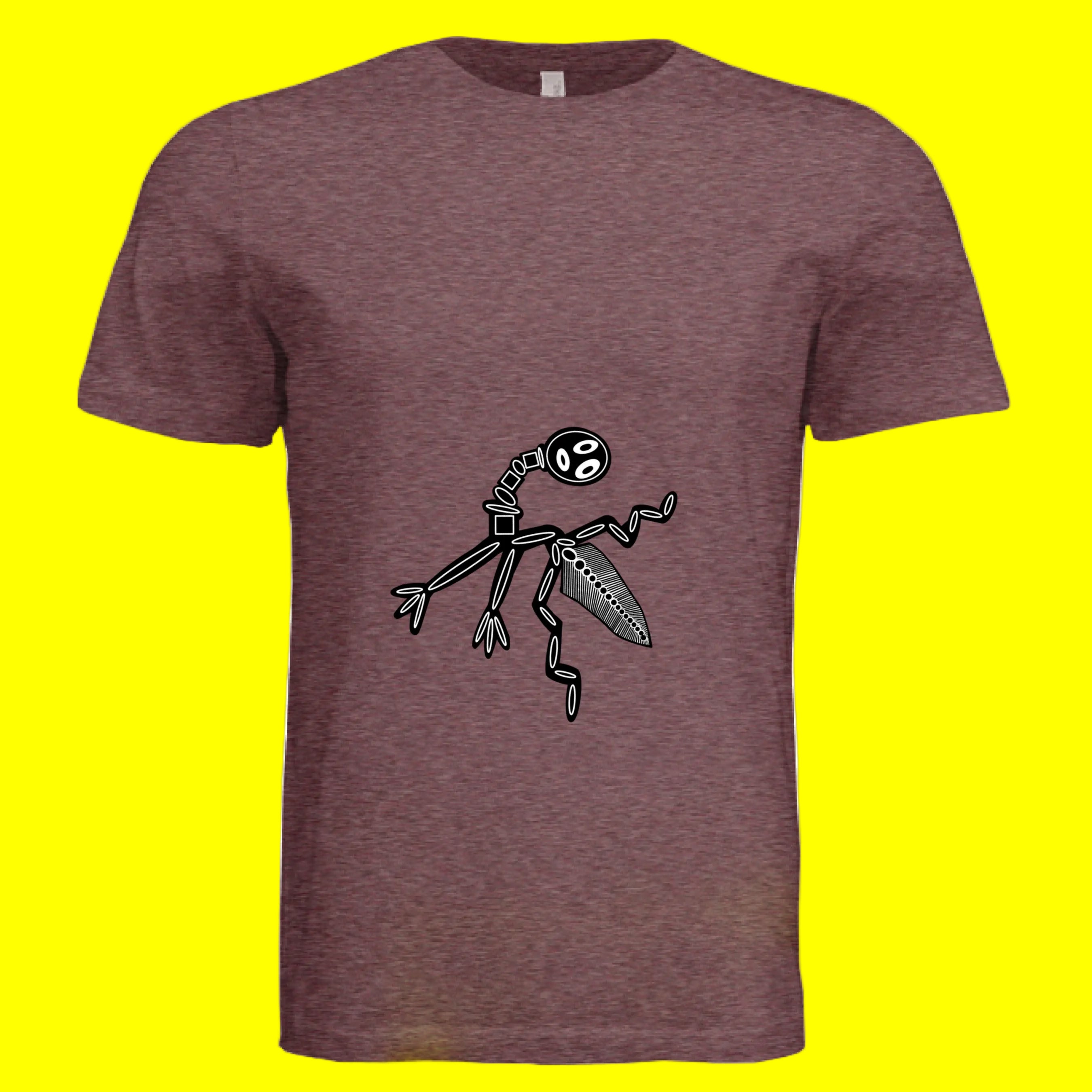 MAROON TRIBLEND - FRONT
