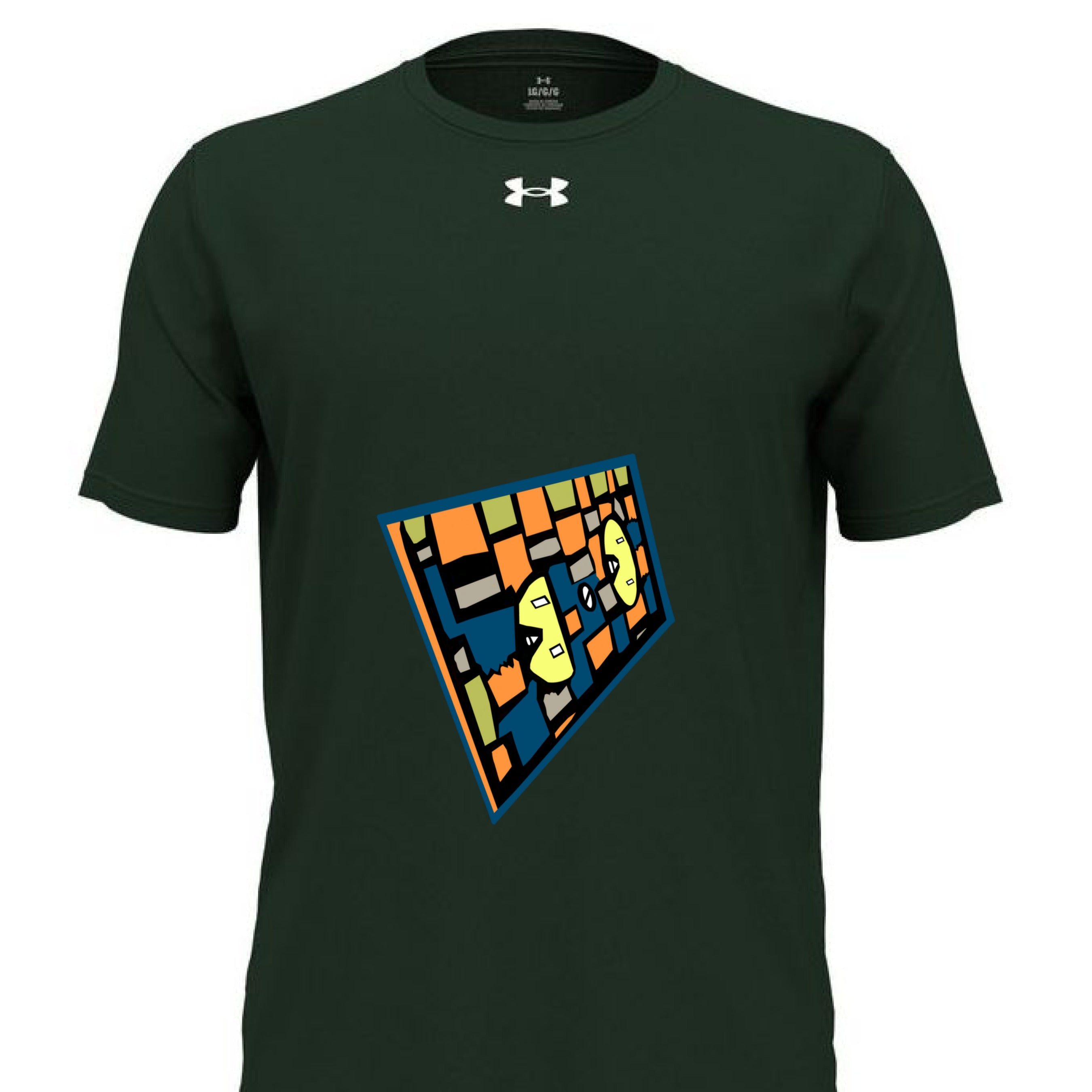 Forest Green/ White - FRONT