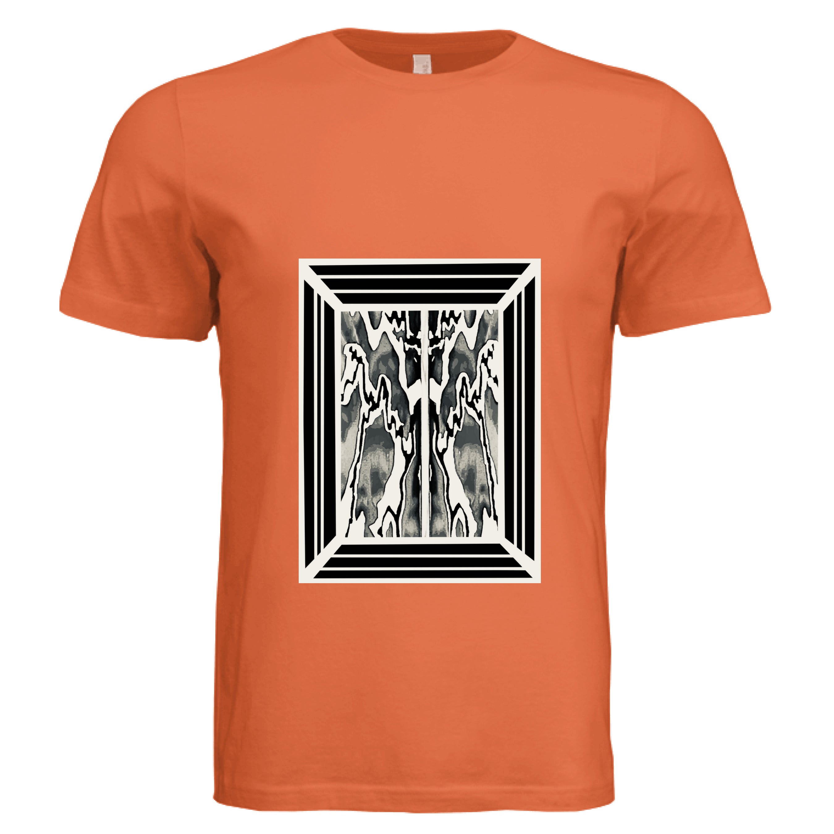 Solid Orange Triblend - FRONT
