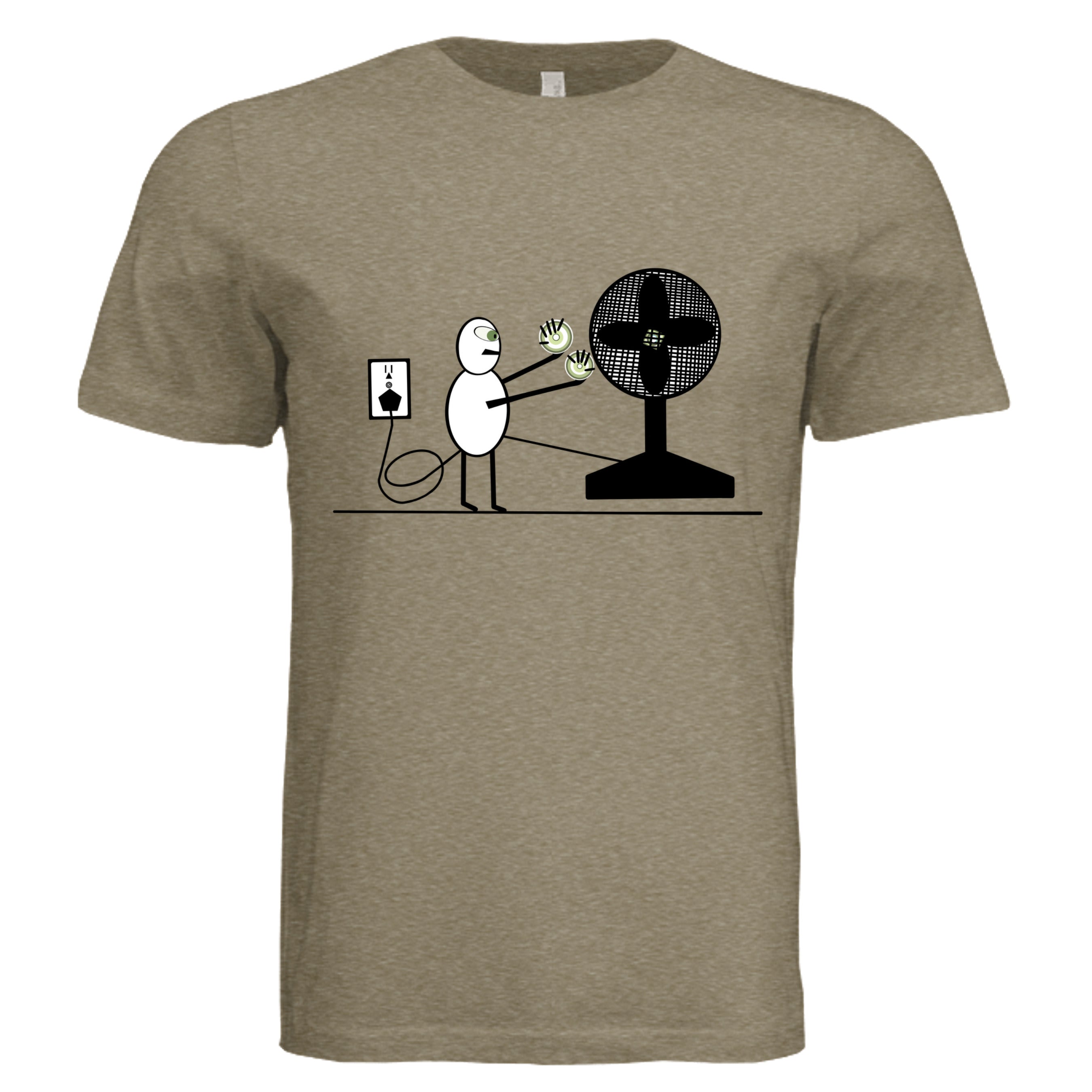 OLIVE TRIBLEND - 3413C - FRONT