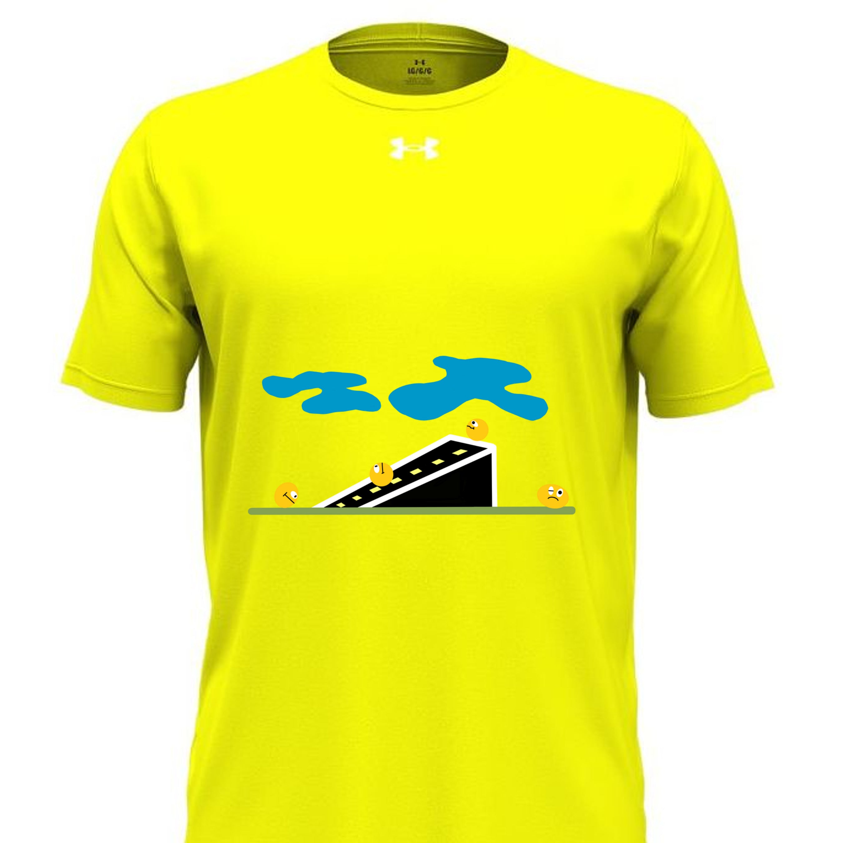 High-Vis Yellow/ Black - 1376842 - FRONT