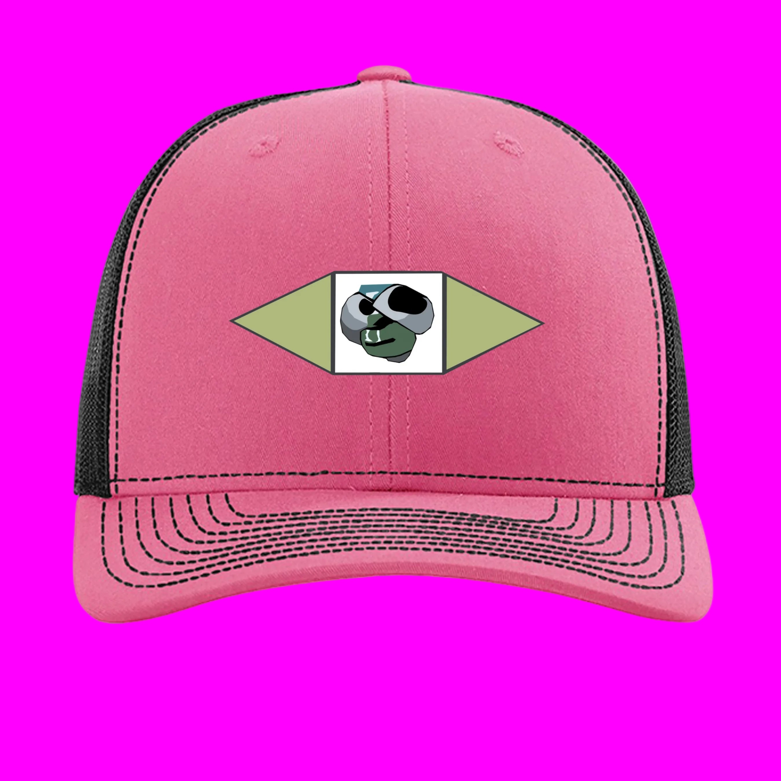 Hot Pink/ Black - 112 - FRONT