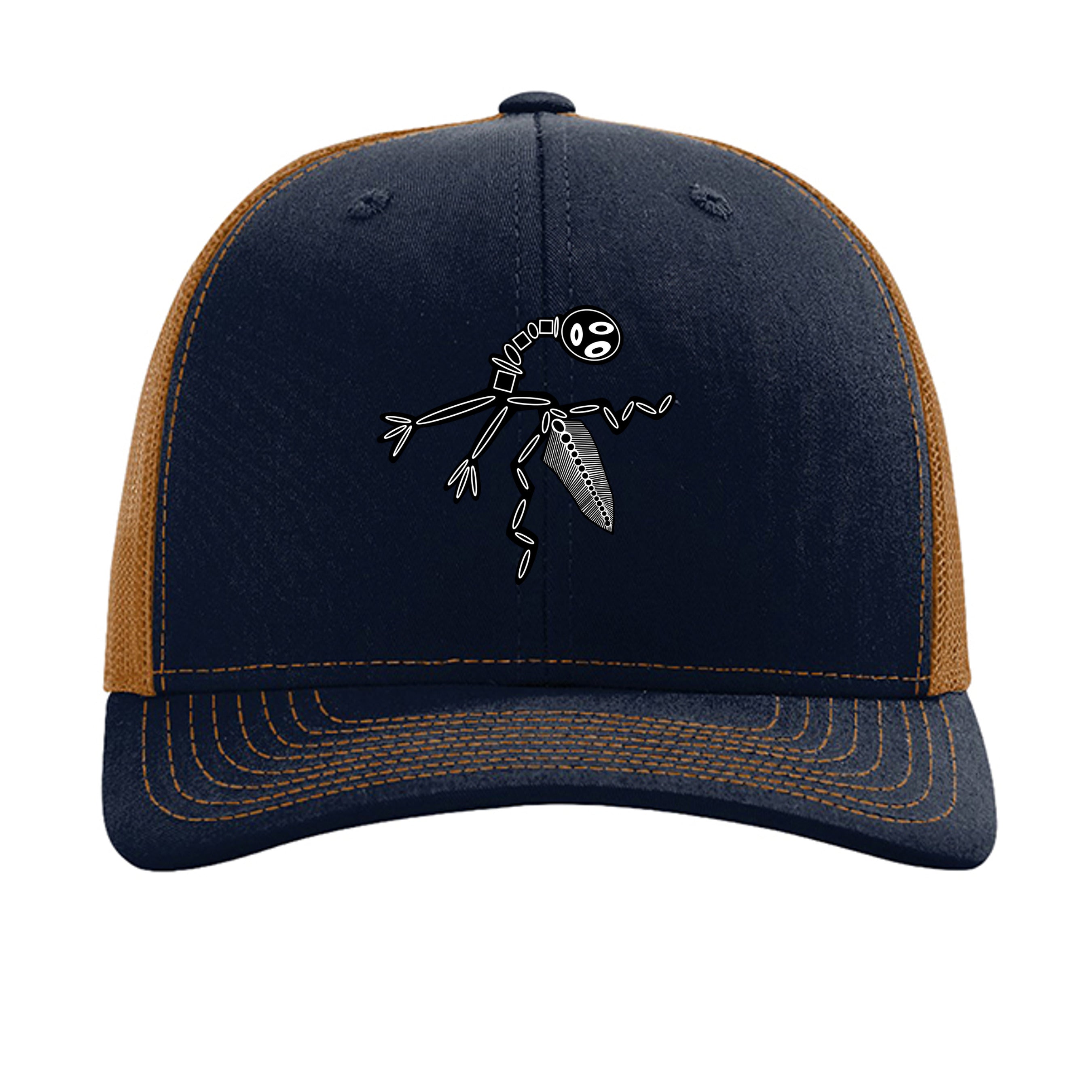 Navy/ Caramel - 112 - FRONT
